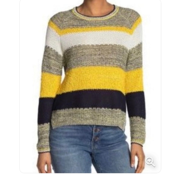 NEW CENY Striped Knit Pullover Sweater - Picture 9 of 9